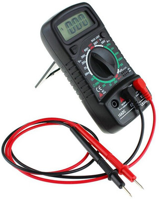 Sharum Crafts Multimeter 830, 2in1 Tester & 3Pc Sponge Digital Multimeter(9999 Counts)