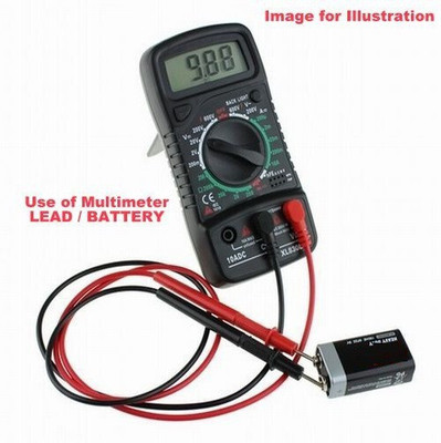 BALRAMA 1 Pair High Quality Pointy Universal Probe Test Leads Plugs Thin Tip Needle for Digital Multimeter(Red, Black, Grey 2000 Counts)