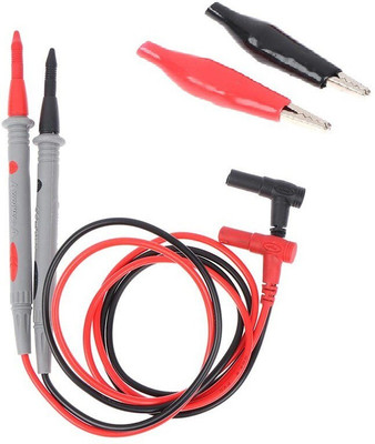 Gadariya King Measuring Probes Pen Leads Universal Cable Ac Dc 1000V 20A With Alligator Clips Digital Multimeter(2000 Counts)