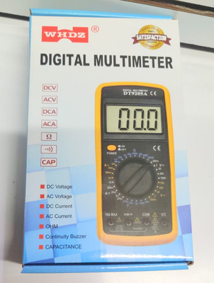 Divinext DT92 With On/Off Button + Hold Button + hFE Function 9205A Haoyue Unity 9205A Digital Multimeter(2000 Counts)