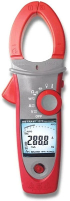 Metravi 107F Digital Clamp-On Smart Power Factor & Harmonics Meter with Auto-ranging Digital Multimeter(Multicolor 4000 Counts)