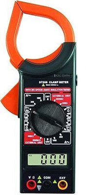 Bluedeal Mastech Digital Ac Clamp Meter Multimeter M266 Digital Multimeter(Red, Black 2000 Counts)