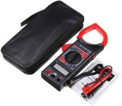 Divinext Multi Tester Digital Clamp Meter Electronic Tester Pocket Clamping Meter for Mea Digital Multimeter(Black, Red 2000 Counts)