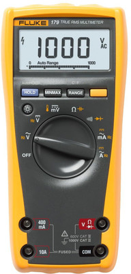 FLUKE 179 True Rms Digital Multimeter Along with Calibration Certificate 12m Warranty Digital Multimeter(Black, Yellow 2000 Counts)