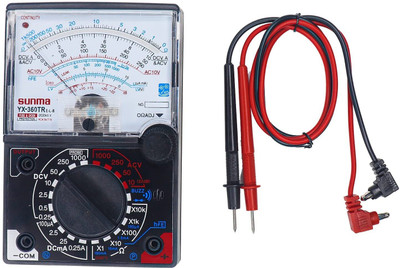 VMTRONIX analogmulyxtr-360 Analog Multimeter(Black 2000 Counts)