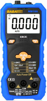BABATOOLS MM18A Digital Multimeter(Blue 2000 Counts)