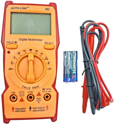 SG Flash M AUTOLINK M2 Digital Multimeter for Electrical Testing Digital Multimeter(Yellow 2000 Counts)
