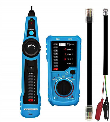 Techtest Wire Tracker Cable Tester Network Cable Tester Fwt11 Wire Tracker Cable Tester Rj11 Rj45 Wire Tracker Telecom Line Tester Ethernet Network Tester for Wire Tracing Line Continuity Checking Telephone Line Testing Digital Multimeter(Blue 2000 Counts) Techtest Wire Tracker Cable Tester Network Cable Tester Fwt11 Wire Tracker Cable Tester Rj11 Rj45 Wire Tracker Telecom Line Tester Ethernet Network Tester for Wire Tracing Line Continuity Checking Telephone Line Testing Digital Multimeter(Blue 2000 Counts)