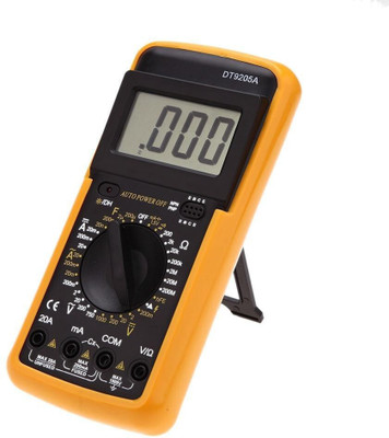 BALRAMA Digital Multimeter Dt9205A 20A_123 Digital Multimeter(Black, Yellow 2000 Counts)