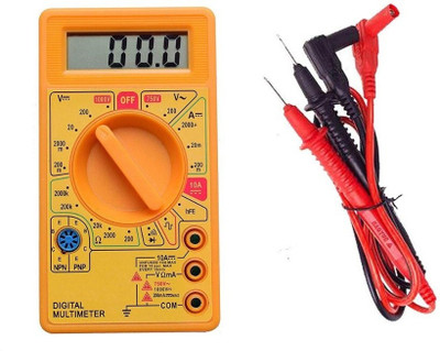 BALRAMA Multimeter Digital Multimeter(Yellow 2000 Counts)