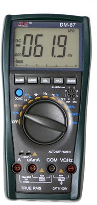 PBSS HTC Instruments DM-87 VSD Digital Multimeter, Digital Multimeter(Black 6000 Counts)