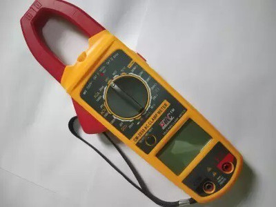 HTC Instruments CM-2030 Digital 3½ Digit Ac Clamp Meter 1000A Tester Clip-On-Meter Digital Multimeter(Yellow 2000 Counts)