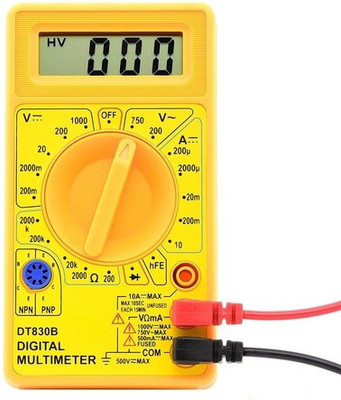 BALRAMA DT830D Digital Multimeter Digital Multimeter(Yellow 6000 Counts)