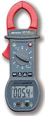 Metravi Digital T- RMS Clamp Meter- DT 369 Digital Multimeter(Black, Red 2000 Counts)
