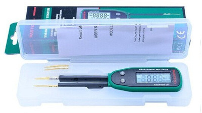 BALRAMA MS8910 Smart SMD Tester Multi Tester Capacitance Meter Auto Scanning, Auto-Rangi Digital Multimeter(Green, Black 3200 Counts)