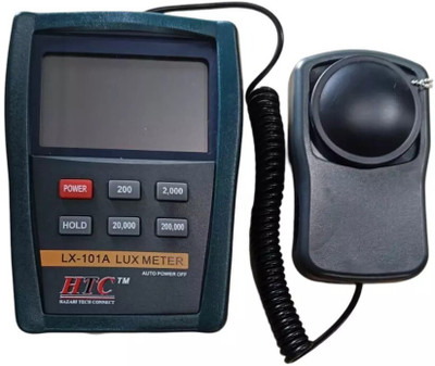HTY HTC LUX-101A LUX METER 3 ½ digits, big LCD Display LUX METER Digital Multimeter(Green 2000 Counts)