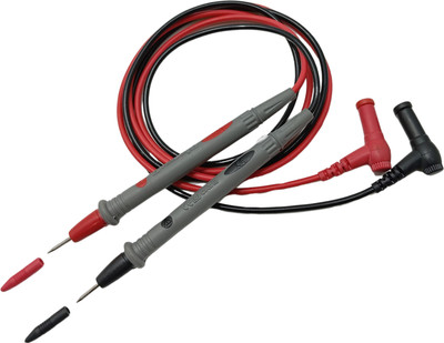 Octec Digital Multimeter Probe Test Leads | 1000V 10A Universal Cable - STP-50 Analog Multimeter(Red, Black 2000 Counts)