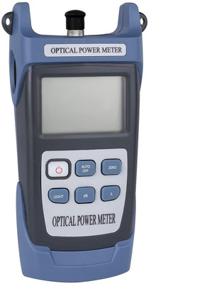 Techtest Optical Fiber Power Meter Tool Strong Durable Reliable Fiber Optical Power Meter Digital Multimeter(Blue 2000 Counts)