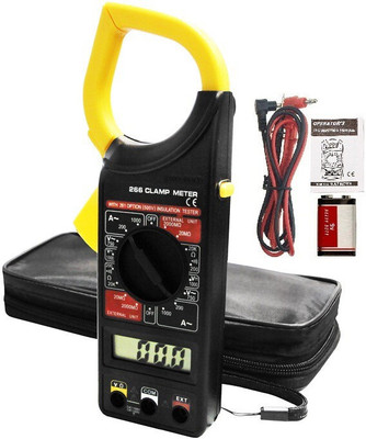 BALRAMA New Improved Non-Contact Measurement Dt266 Digital Clamp Meter Dt-266 Clipon Met Digital Multimeter(2000 Counts)
