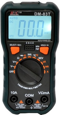PBSS HTC Instruments DM 83T Digital Multimeter- Trms, Digital Multimeter(Black 2000 Counts)