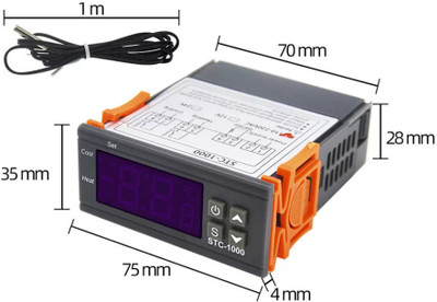 TM&W STC-1000 Digital Temperature Controller Thermostat incubator Relay LED 10A 220V, Multipurpose Controller