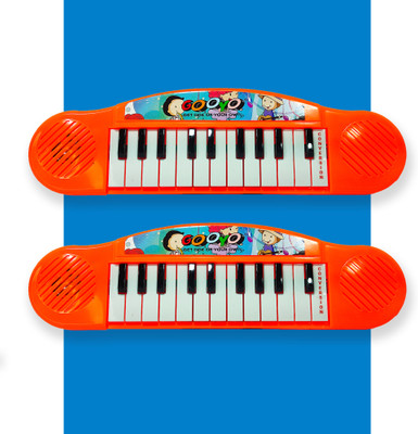 Khelna Bati Harmony on the Go Fun-Filled 22-Key Portable Keyboard for Young Musicians(Multicolor)