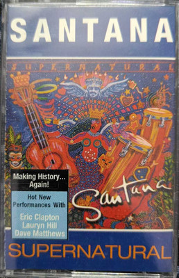sanatana - supernatural (music cassette) Audio CD Limited Edition(English - santana)