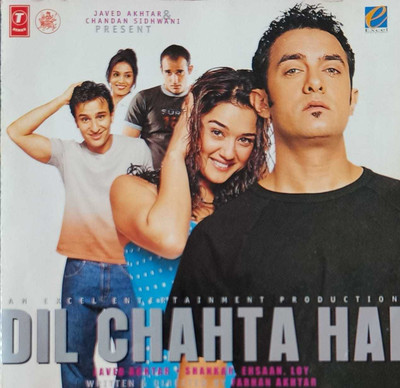DIL CHAHTA HAI Audio CD Limited Edition(Hindi - SHANKAR MAHADEVAN , SONU NIGHAM ,. SRINIVAS)