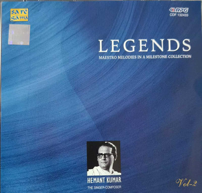 legends- hemant kumar vol- 2 Audio CD Limited Edition(Hindi - lata mangeskar rafi)