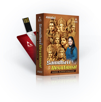 SAINDHAVI DEVOTIONAL SONGS PENDRIVE Pendrive Standard Edition(Tamil - Saindhavi)
