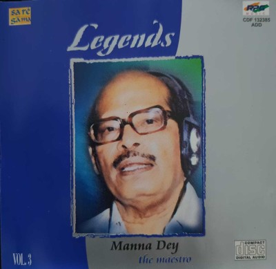 legends - manna de vol-3 Audio CD Limited Edition(Hindi - manna de)