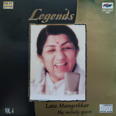 legends - lata mangeshkar (vol4) audio cd Audio CD Limited Edition(Hindi - lata mangeskar)