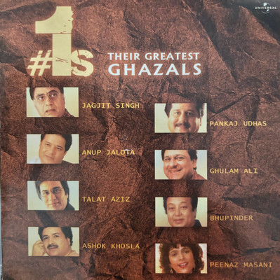 Their greatest ghazals - Jagjit pankaj bhupinder cd Audio CD Limited Edition(Hindi - Jagjit Singh bhupinder anop jalota talat Aziz)