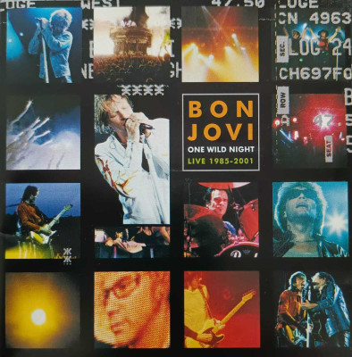 bon jovi - one wild night (1985-2001) {audio cd) Audio CD Limited Edition(English - bon jovi)