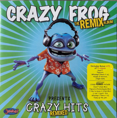 Crazy frog the remix album one cd one vcd Audio CD Limited Edition(English - Various)