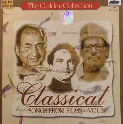 Golden collection - classical collection vol-2 cd Audio CD Limited Edition(Hindi - Rafi manna dey and more)