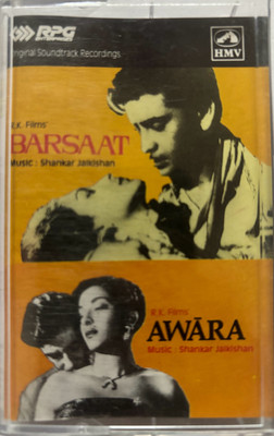 Barasat / awara-(music cassette) Audio CD Limited Edition(Hindi - Lata Mangeshkar , Mukesh and many more)