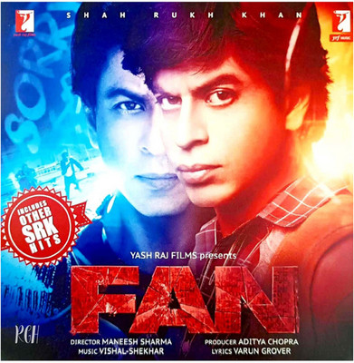 FAN SHAH RUKH KHAN RGH Audio CD Standard Edition(Hindi - VARIOUS)