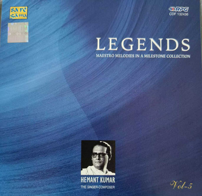legends- hemant kumar vol-5 Audio CD Limited Edition(Hindi - lata mangeskar rafi)