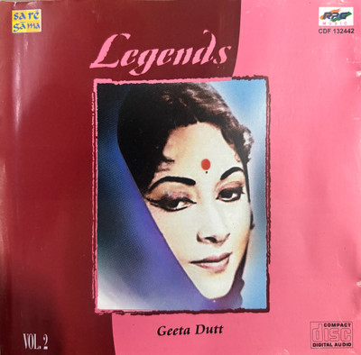 Legends - Geeta Dutt vol2 (music audio cd) Audio CD Limited Edition(Hindi - Geeta Dutt)