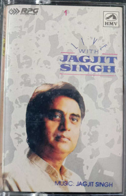 LIVE WITH - JAGJIT SINGH VOL-1 ( NEW CASSETTE ) Audio CD Limited Edition(Hindi - JAGJIT SINGH)