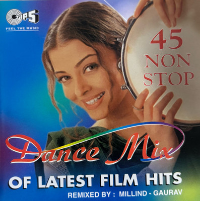 45 non stop dance mix music cd Audio CD Limited Edition(Hindi - Various)