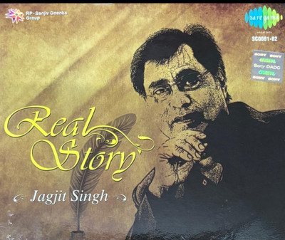 Real story - Jagjit singh (2 music audio CD) Audio CD Limited Edition(Hindi - Jagjit Singh)