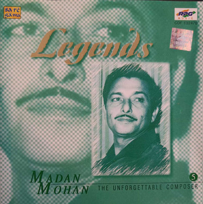 MADAN MOHAN THE UNFORGETTABLE COMPOSER (VOL 5) Audio CD Limited Edition(Hindi - LATA MANGESHKAR, KISHORE KUMAR , MOHD . RAFI)