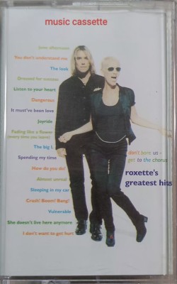 Roxette greatest hits (music cassette) Audio CD Limited Edition(English - Roxette)