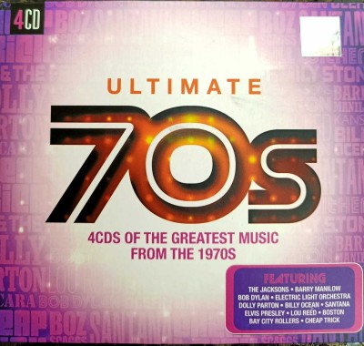 ULTIMATE 70 GREATEST MUSIC 0F 1970 Audio CD Limited Edition(English - THE JACKSONS , BOB DYLEN ELVIS)