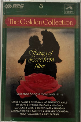 Songs of love from films - vol - 3 (music cassette ) Audio CD Limited Edition(Hindi - Various)