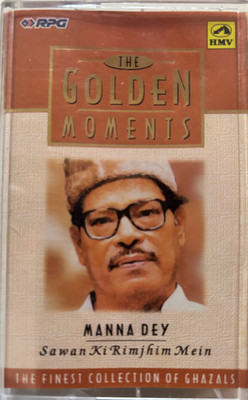 Golden moments - manna dey ( music cassette ) Audio CD Limited Edition(Hindi - Manna dey)