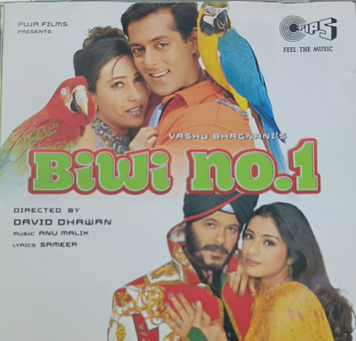 Biwi no.1 - music cd Audio CD Limited Edition(Hindi - Kumar sanu Udit Narayan abhijeet)