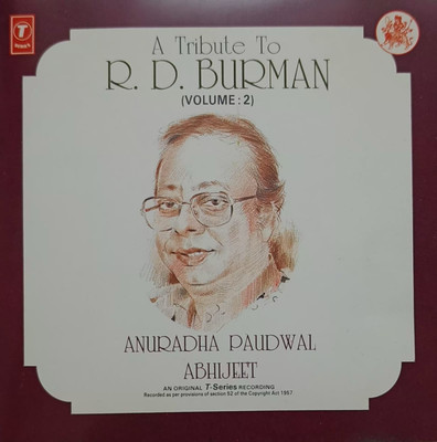 Tribute to R.D.Burman -vol2 (music audio cd) Audio CD Limited Edition(Hindi - Anuradha oaudwal and Abhijeet)